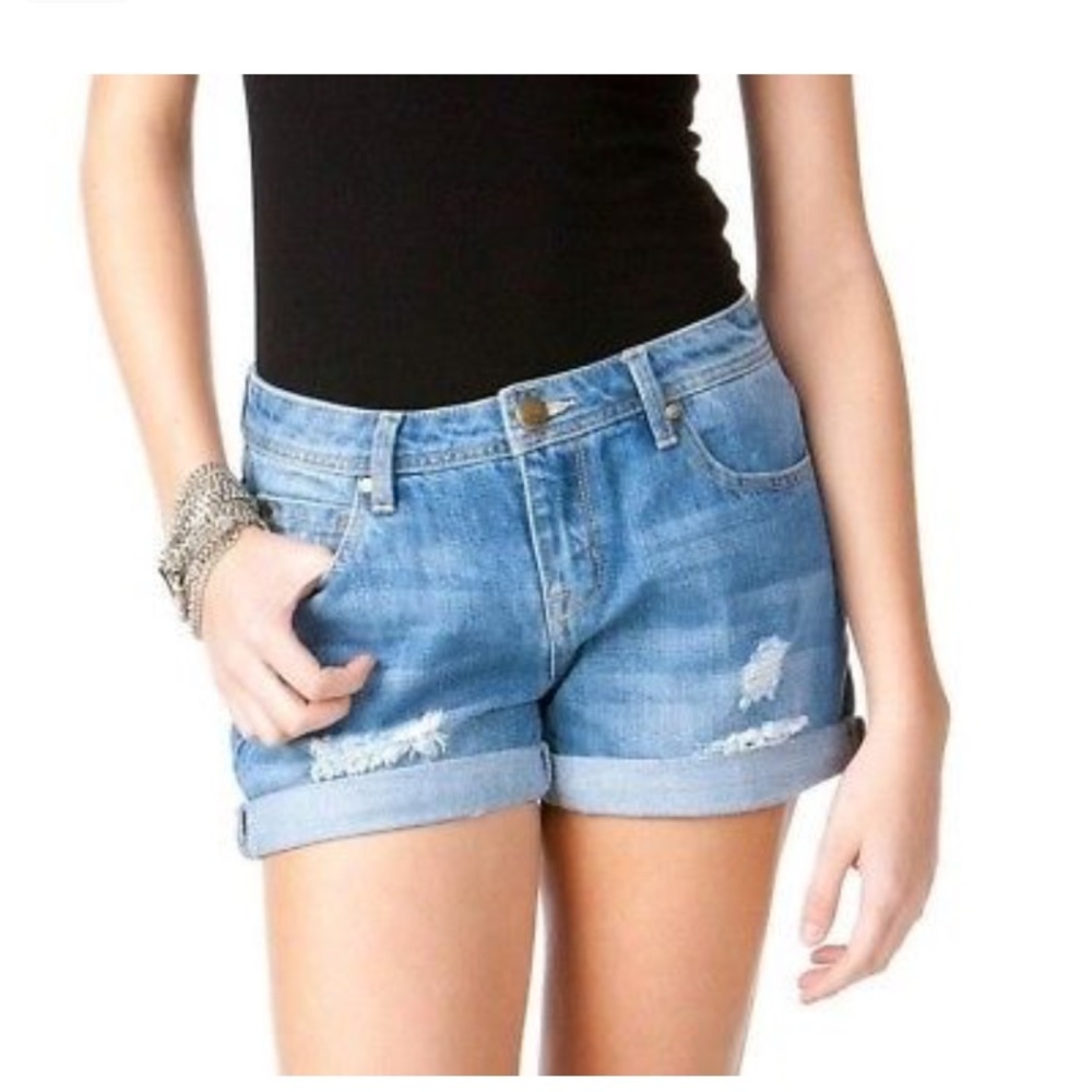 Harper Womens Sz 30 Distressed 5 Pocket Boyfriend
